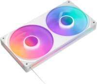 NZXT F240 RGB CORE PWM 120mm Rendszerhűtő ventilátor 2db - Fehér