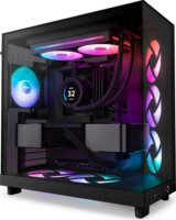 NZXT F240 RGB CORE PWM 120mm Rendszerhűtő ventilátor 2db - Fekete