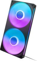NZXT F240 RGB CORE PWM 120mm Rendszerhűtő ventilátor 2db - Fekete