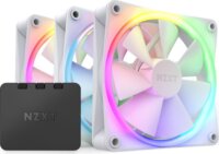NZXT F120 RGB Triple PWM 120mm Rendszerhűtő ventilátor 3db - Fehér