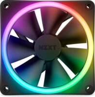 NZXT F120 RGB DUO Single PWM 120mm Rendszerhűtő ventilátor - Fekete