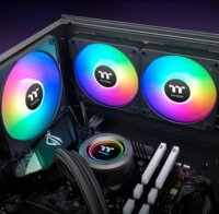 Thermaltake CT140 EX ARGB Sync PWM 140mm Rendszerhűtő ventilátor 3db - Fekete