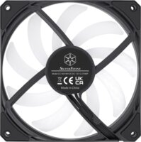 SilverStone Air Slimmer 140 ARGB PWM 140mm Rendszerhűtő ventilátor - Fekete