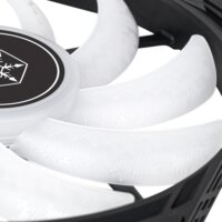 SilverStone Air Slimmer 140 ARGB PWM 140mm Rendszerhűtő ventilátor - Fekete