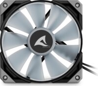 Sharkoon Rebel F50 PWM ARGB 120mm Rendszerhűtő ventilátor - Fekete