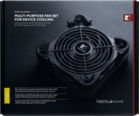 Noctua Home NV-FS2 PWM 120mm Rendszerhűtő ventilátor külső Táppal - Fekete