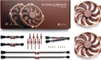 Noctua NF-A14x25r G2 PWM 140mm Rendszerhűtő ventilátor 2db - Barna