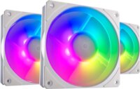 Cooler Master Mobius 120P ARGB 120mm Rendszerhűtő ventilátor 3db - Fehér