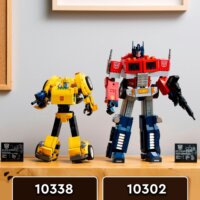 LEGO® Icons: 10338 - Transformers Bumblebee Építőjáték