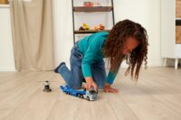 Majorette FH-16 LKW Helikopter szállító Rendőrségi kamion Hanggal és fénnyel