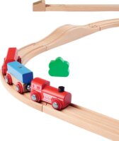 Eichhorn Fa Tűzoltóság vasúti vonatpálya készlet 33 darabos