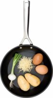 Le Creuset Tapadásmentes Alumínium Serpenyő 4,5x24cm - Fekete