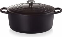Le Creuset Signature kerek Öntöttvas Sütőtál 30 cm - Fekete