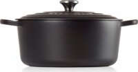 Le Creuset Signature kerek Öntöttvas Sütőtál 30 cm - Fekete