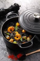 Le Creuset Signature kerek Öntöttvas Sütőtál 30 cm - Fekete