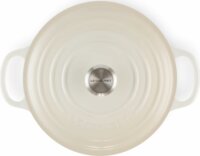 Le Creuset Signature kerek Öntöttvas Sütőtál 26cm - Bézs