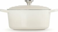 Le Creuset Signature kerek Öntöttvas Sütőtál 26cm - Bézs