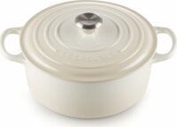 Le Creuset Signature kerek Öntöttvas Sütőtál 26cm - Bézs