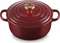 Le Creuset Signature kerek Öntöttvas Sütőtál 20cm - Bordó