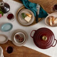 Le Creuset Signature kerek Öntöttvas Sütőtál 20cm - Bordó