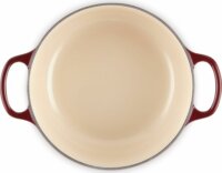 Le Creuset Signature kerek Öntöttvas Sütőtál 20cm - Bordó