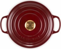 Le Creuset Signature kerek Öntöttvas Sütőtál 20cm - Bordó