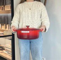 Le Creuset Signature kerek Öntöttvas Sütőtál 31cm - Bordó