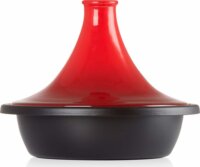 Le Creuset Öntöttvas Tajine Pároló Edény 31cm - Cseresznyevörös