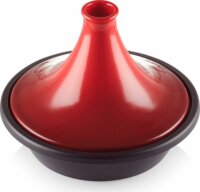 Le Creuset Öntöttvas Tajine Pároló Edény 31cm - Cseresznyevörös