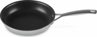 Le Creuset Tapadásmentes Serpenyő Rozsdamentes acél 24cm - Fekete/Ezüst