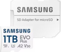 Samsung 1TB MB-MC1T0SA/EU EVO Plus microSDXC UHS-1 CL10 Memóriakártya + SD Adapter