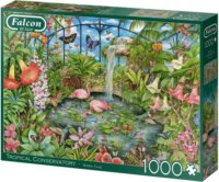 Jumbo 11295 Trópusi télikert Állatkert Puzzle 1000 darabos