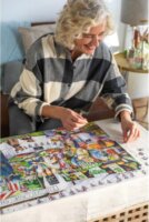 Jumbo 11295 Trópusi télikert Állatkert Puzzle 1000 darabos