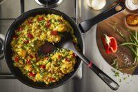 Tefal C38504 XL Force Serpenyő Titanium bevonattal 24cm - Fekete