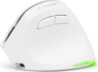 Bluestork Ergo Lumi M Wireless Vertikális Egér - Fehér