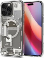 Spigen Ultra Hybrid Mag Magsafe Zero One Natural Titanium iPhone 16 Pro Telefon tok - Átlátszó