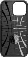 Spigen Liquid Air Matte Black iPhone 16 Pro Max Telefon tok - Fekete