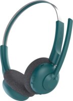 JLAB Go Work Pop Bluetooth Call Center Fejhallgató Headset - Kékeszöld