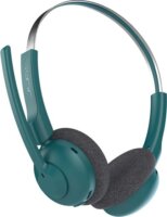 JLAB Go Work Pop Bluetooth Call Center Fejhallgató Headset - Kékeszöld