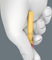 Wera Kraftform Kompakt VDE 17 RA Villanyszerelő Szigetelt Csavarhúzó készlet