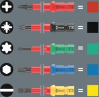Wera Kraftform Kompakt VDE 17 RA Villanyszerelő Szigetelt Csavarhúzó készlet
