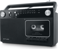 Muse M-152 RC Hordozható/Asztali kazettás FM rádió