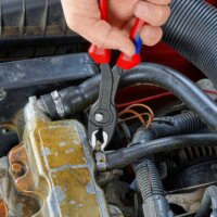 Knipex 82 02 250 TwinGrip Csúszócsuklós frontfogó 250mm