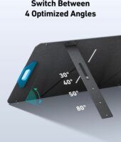 Anker SOLIX PS100 Solar Hordozható kemping és túra Napelem Panel 100W