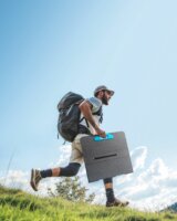 Anker SOLIX PS100 Solar Hordozható kemping és túra Napelem Panel 100W