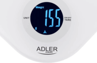 Adler AD 3180 Digitális konyhai mérleg - Fehér