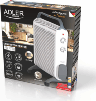 Adler AD 7750 Szabadonálló Elektromos Hősugárzó 2000W - Fehér