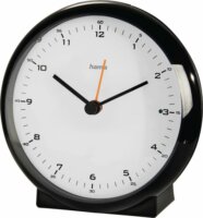 Hama 186317 Elegance Pro Rádióvezérelt Analóg ébresztőóra - Fehér/Fekete