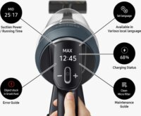 Samsung VS20C85G4PB/WD Jet 85 CompleteClean Plus Akkus 2in1 álló és kézi Porszívó
