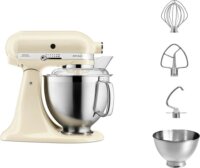 KitchenAid Artisan 5KSM185PSEAC Konyhai robotgép 4.8L - Krém